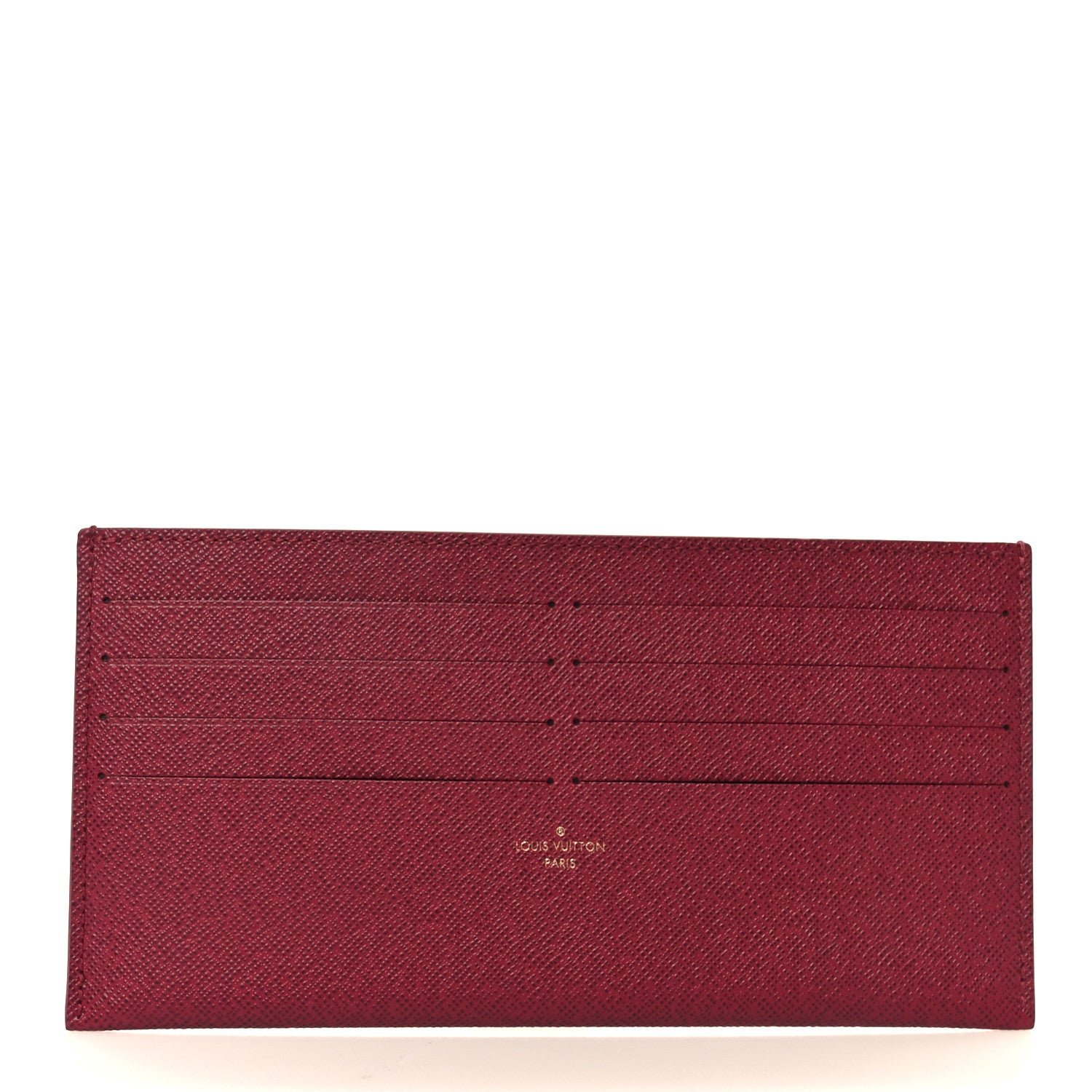 Louis Vuitton Louis Vuitton Calfskin Pochette Felicie Card Holder Insert Fuchsia