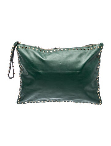 Valentino Rockstud Clutch