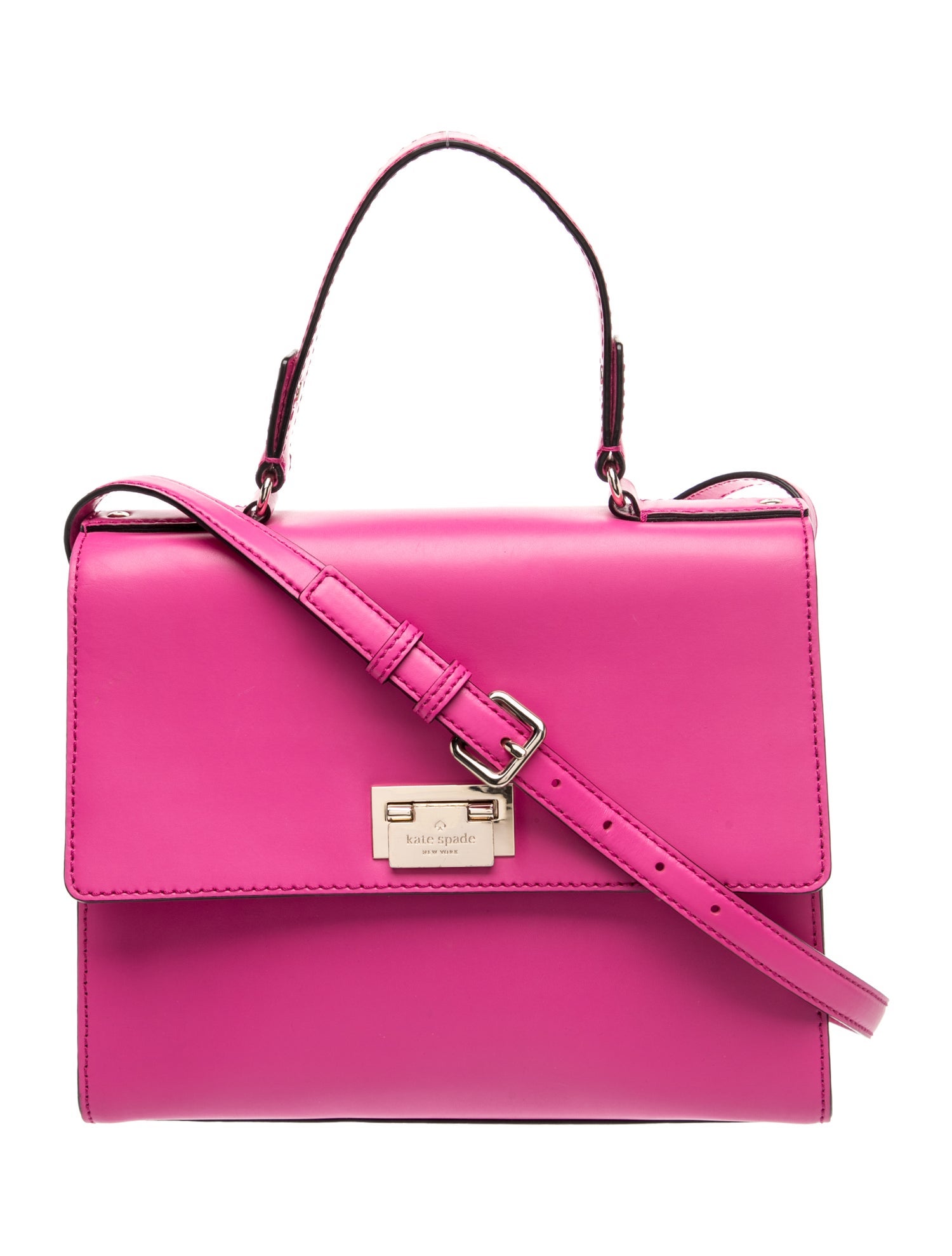Leather Top Handle Bag