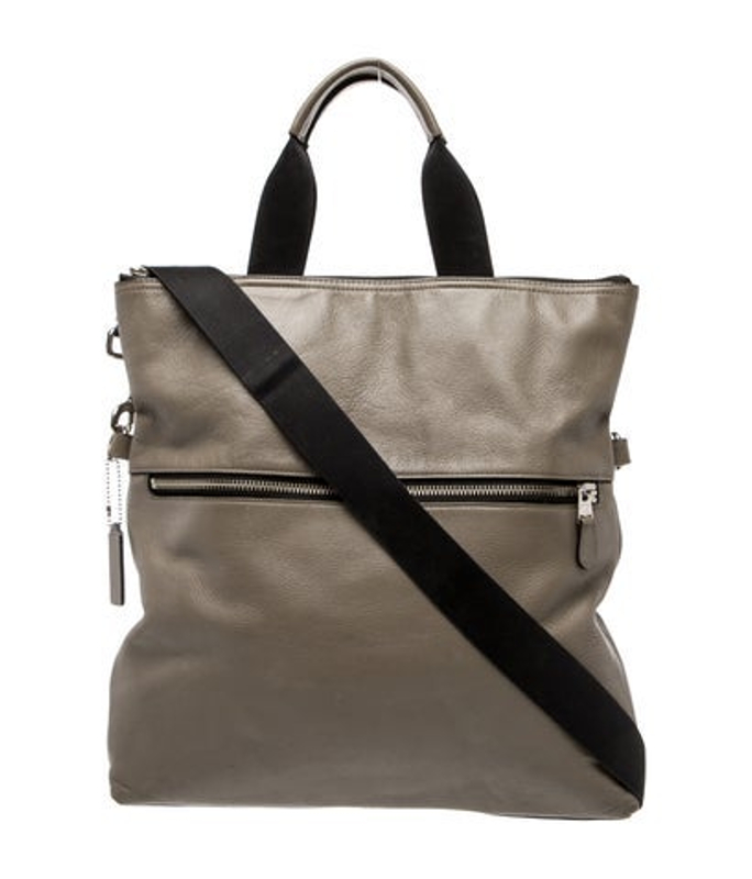 Coach Leather Top Handle Bag