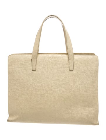 Leather Top Handle Bag