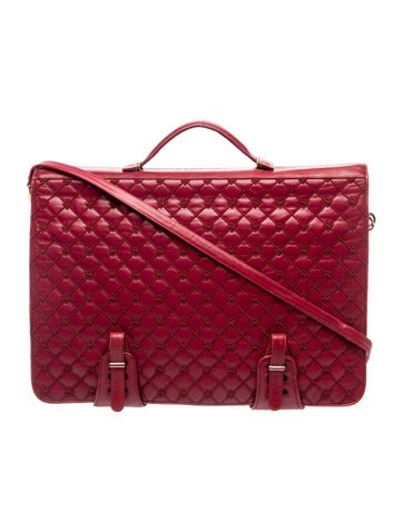 Judith Leiber Leather Briefcase