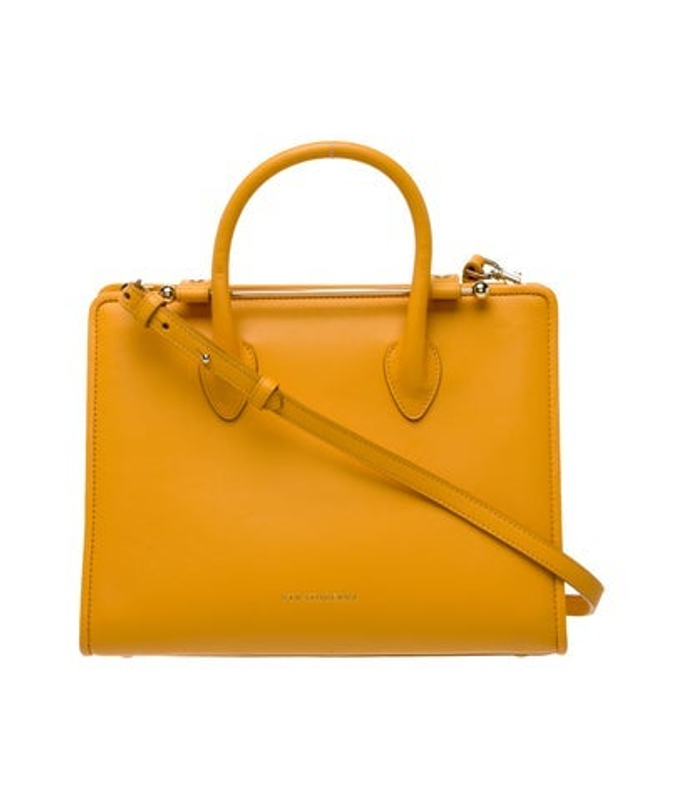 Strathberry Leather Top Handle Bag