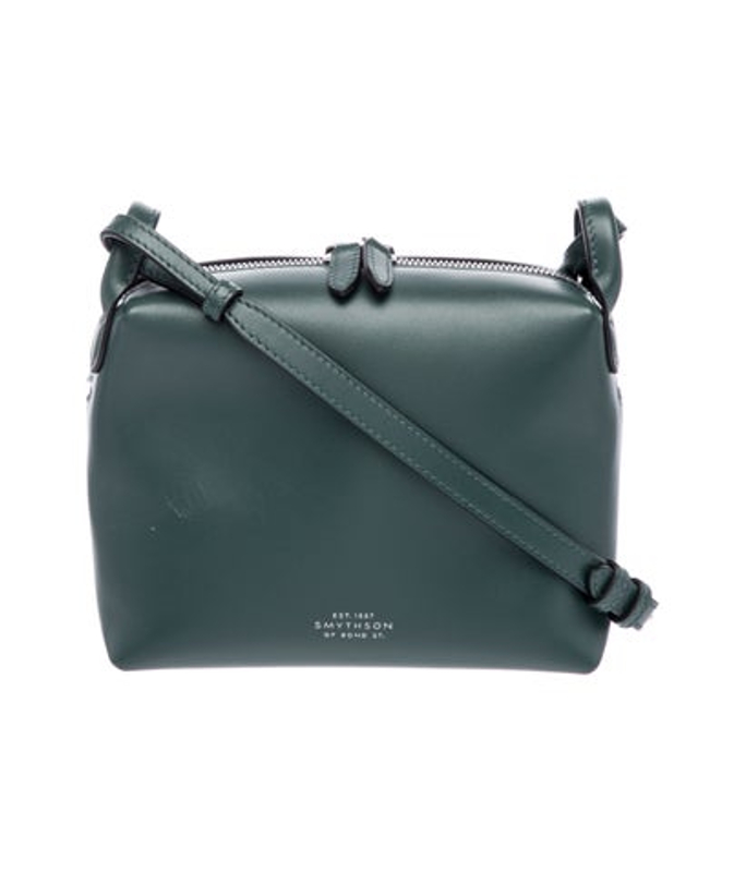 Smythson Leather Crossbody Bag