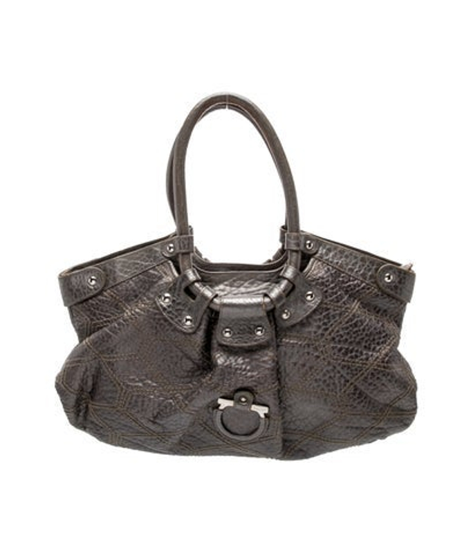 Salvatore Ferragamo Ferragamo Gancio Top Handle Bag