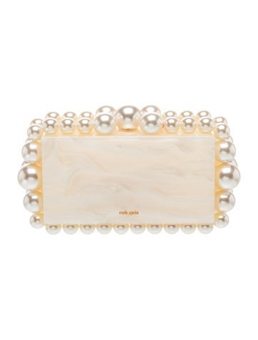Faux Pearl Clutch w/ Tags