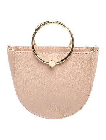 Leather Top Handle Bag