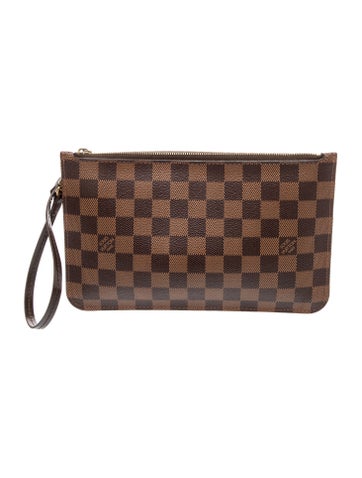 Damier Ebene Neverfull Pouch Vintage
