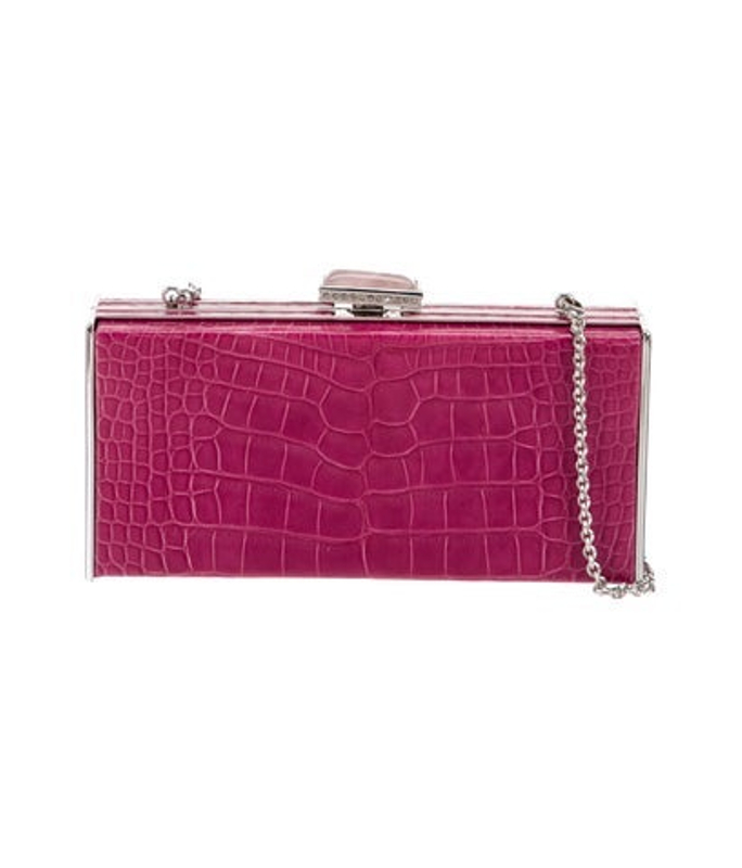 Judith Leiber Leiber Alligator Minaudiere