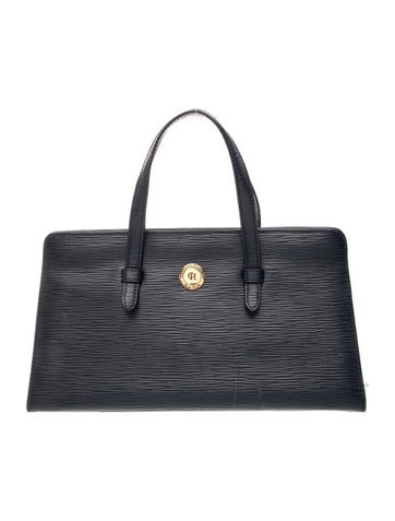 Carolina Herrera Leather Top Handle Bag