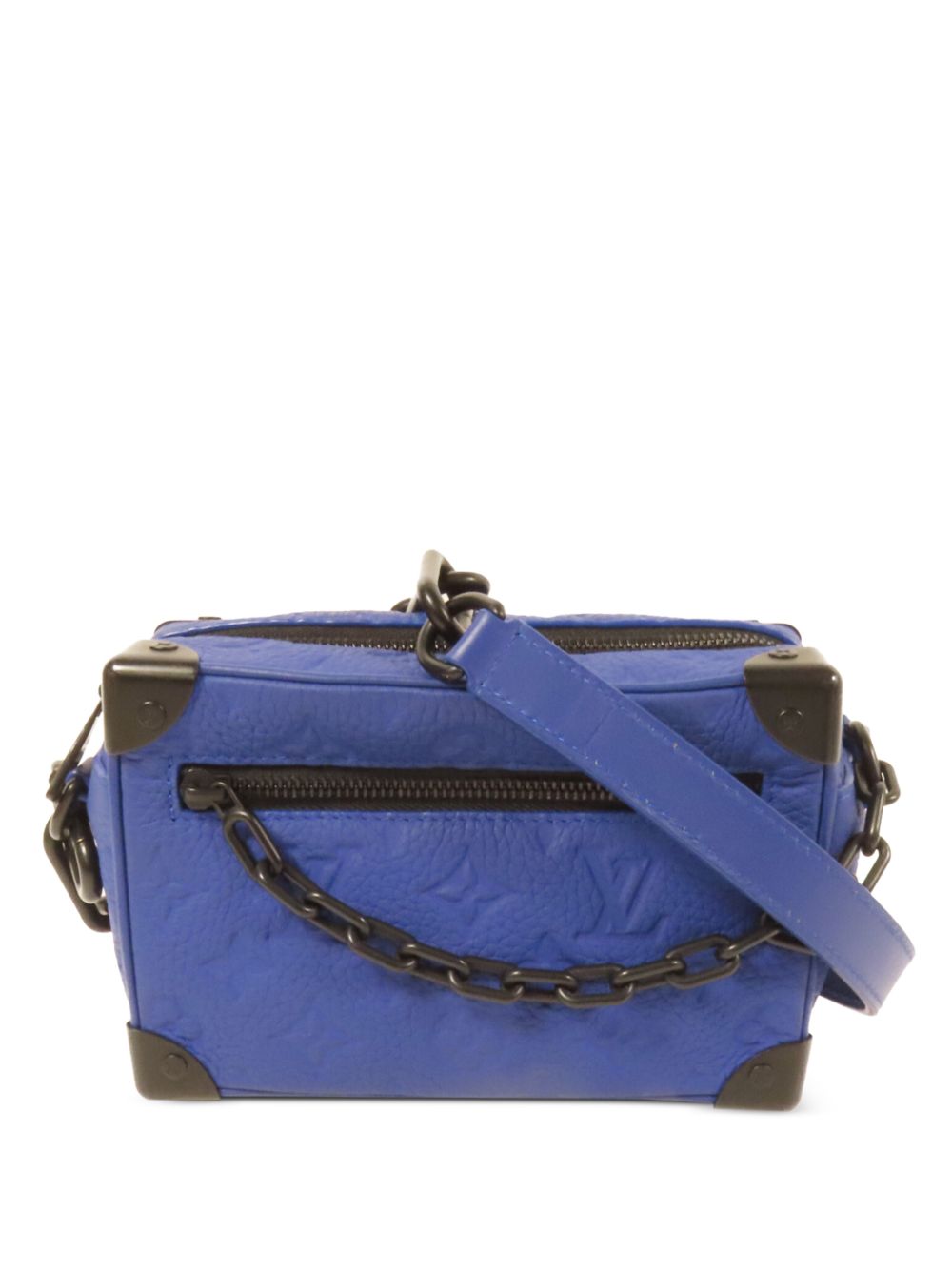 Monogram Empreinte Mini Soft Trunk calfskin crossbody bag