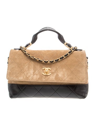 2025 Paris-Hangzhou Large Top Handle Flap Bag