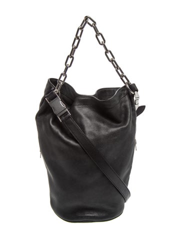 Leather Bucket Bag