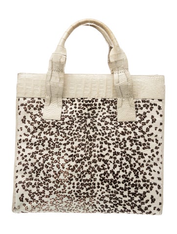 Ponyhair Top Handle Bag
