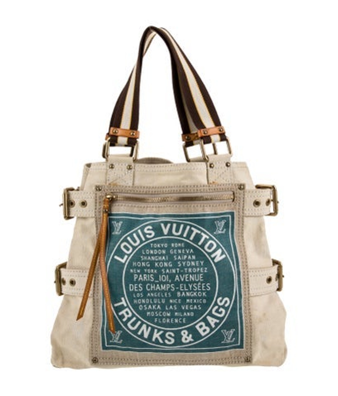 Louis Vuitton Vuitton Canvas Globe Shopper Tote