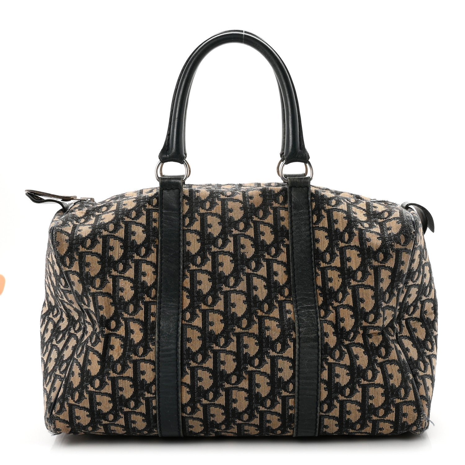 Christian Dior Monogram Boston Navy Blue