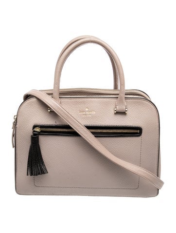 Leather Top Handle Bag