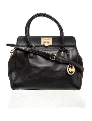 Leather Top Handle Bag