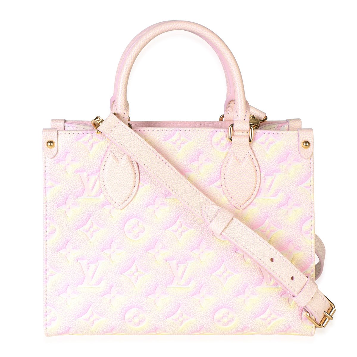 Louis Vuitton Pink Monogram Empreinte Summer Stardust Onthego PM