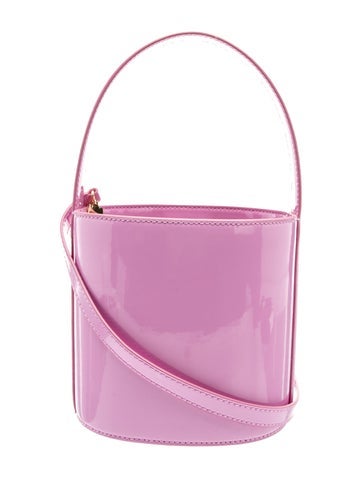 Patent Leather Bucket Bag