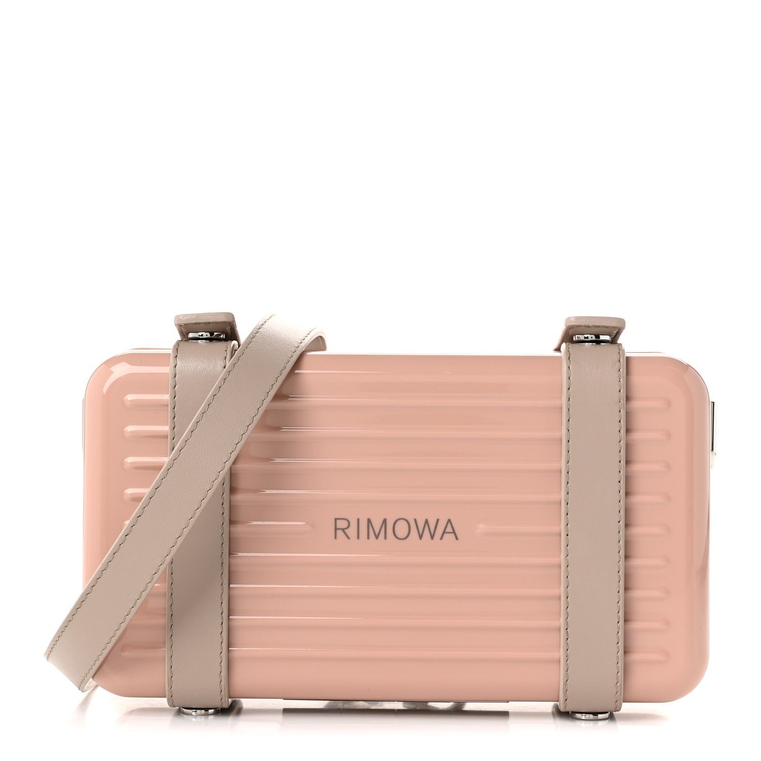 Rimowa Gloss Polycarbonate Personal Cross-Body Bag Desert Rose