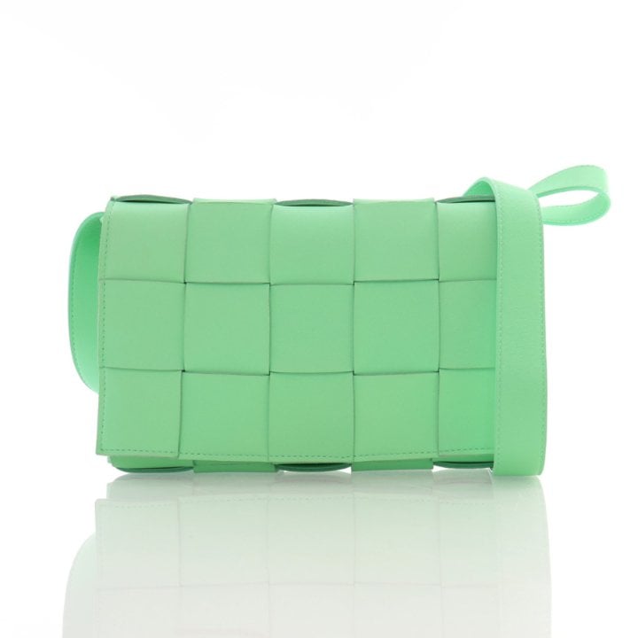 Bottega Veneta Lambskin Cassette Crossbody