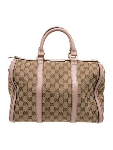 GG Canvas Top Handle Bag