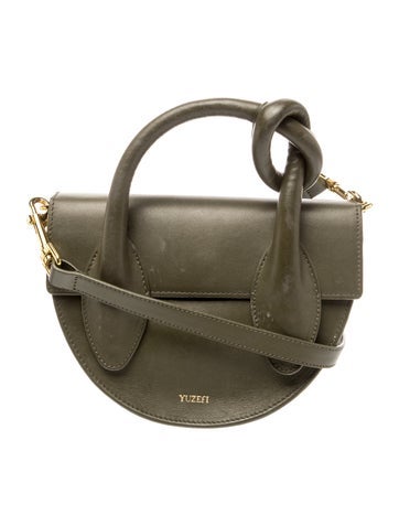 Yuzefi Leather Top Handle Bag
