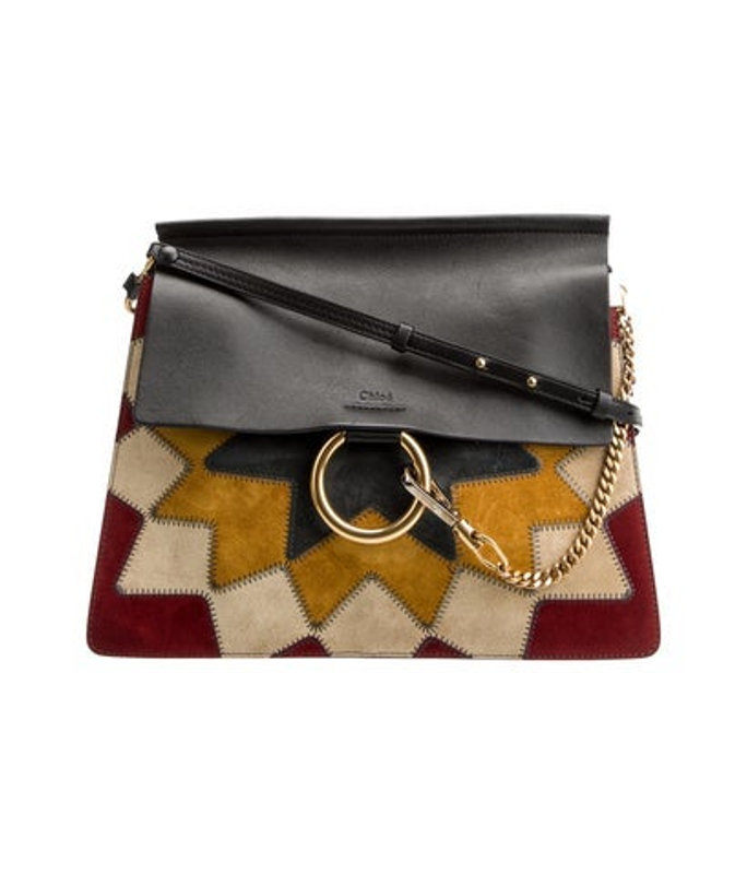 Chloe Suede Crossbody Bag