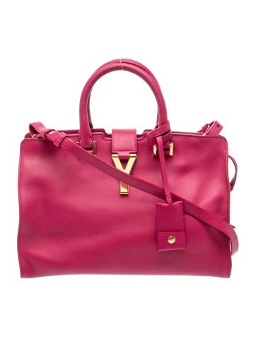 Saint Laurent Leather Y Cabas Small
