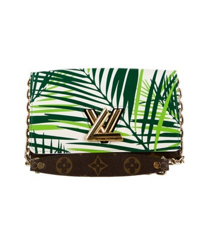 Louis Vuitton Vuitton Lv Monogram Twist Wallet On Chain