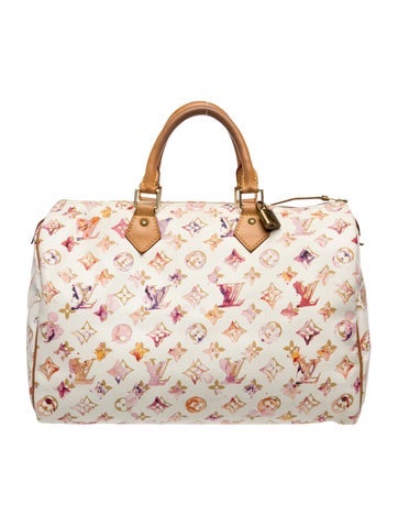 Louis Vuitton Aquarelle Monogram Speedy 30