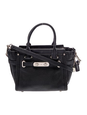 Leather Top Handle Bag