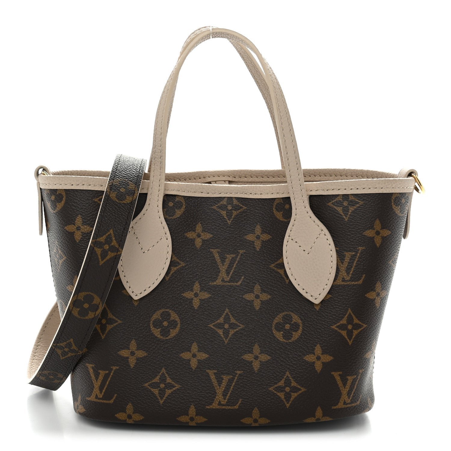 Louis Vuitton Monogram Neverfull Inside Out Bandouliere BB Limestone