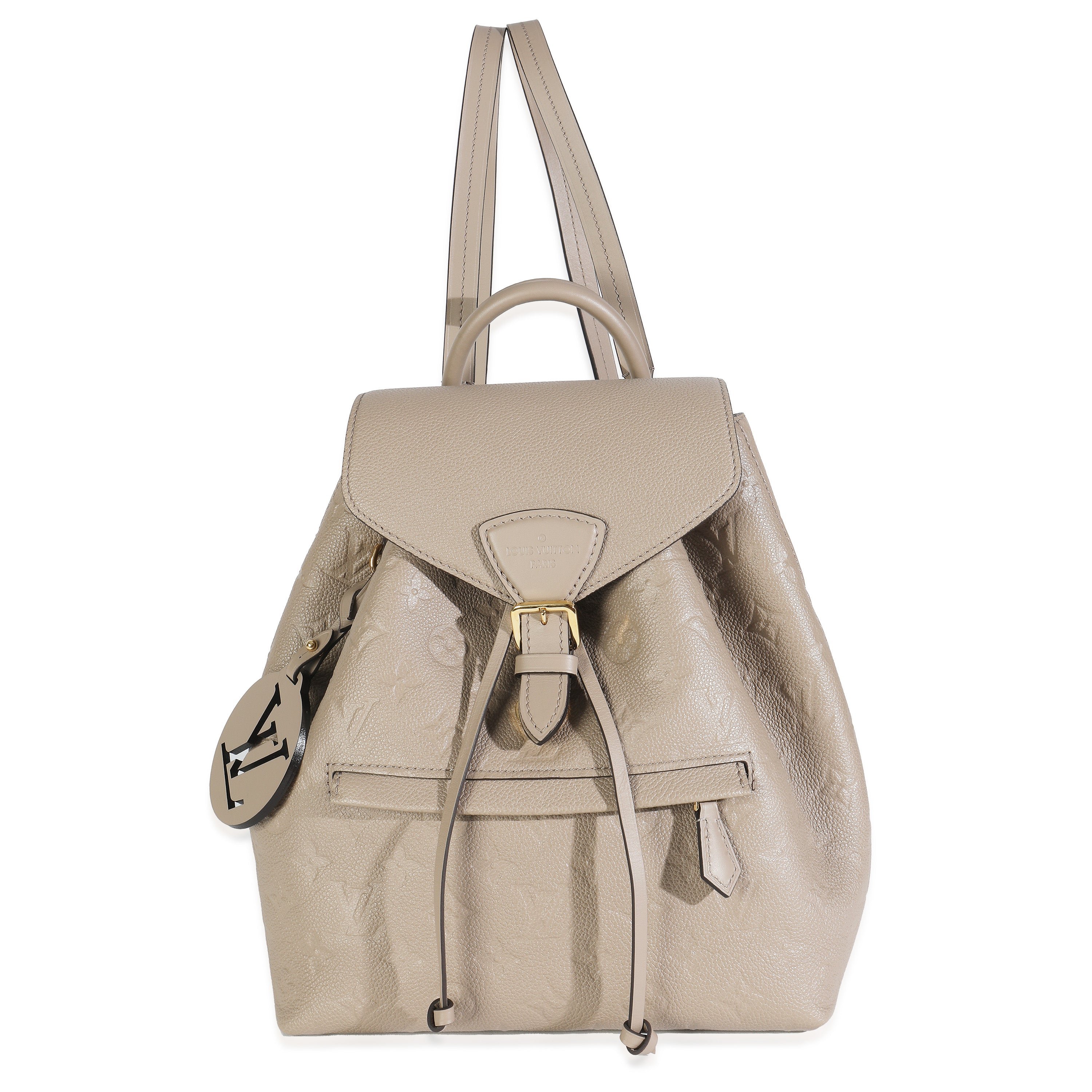 Louis Vuitton Tourterelle Monogram Empreinte Montsouris NM