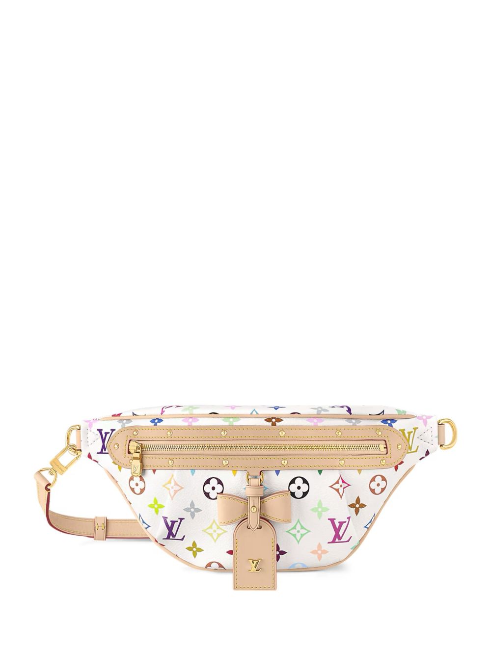 x Takashi Murakami High Rise "White/Multicolored" belt bag