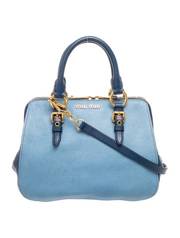 Leather Top Handle Bag
