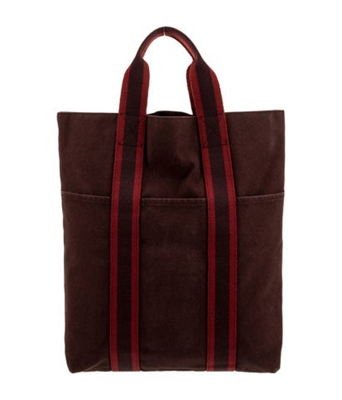 Hermes Toile Fourre Tout Cabas