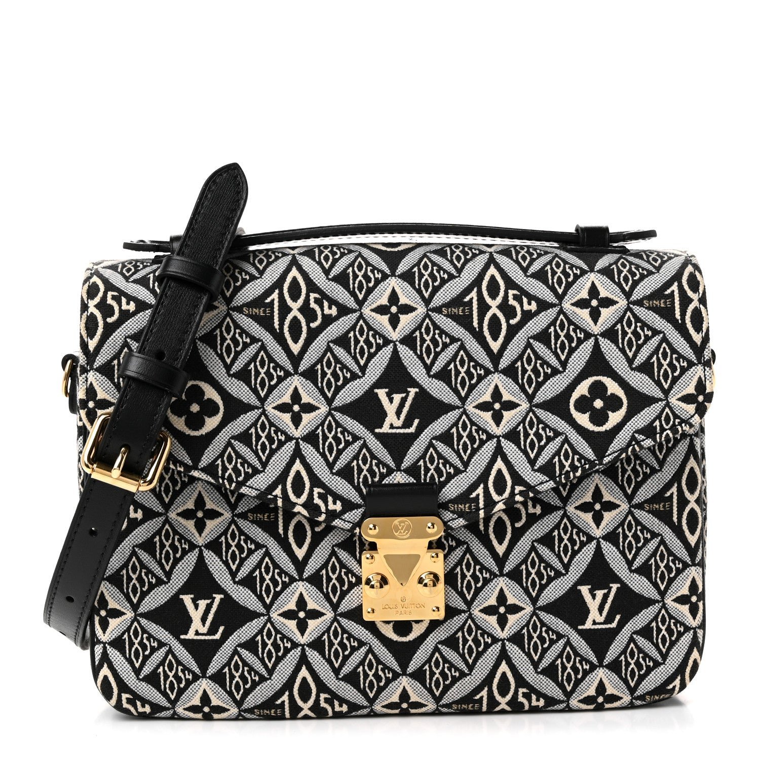 Louis Vuitton Jacquard Since 1854 Pochette Metis Grey