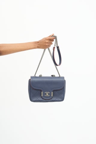 Leather Archi Chic Flap Bag
