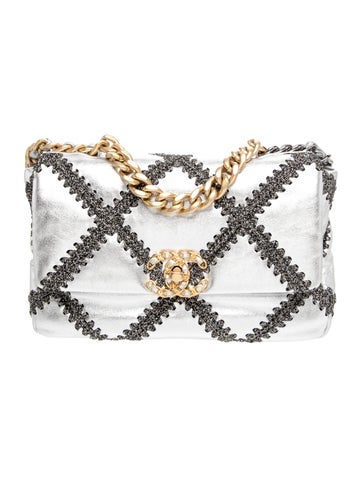 Medium Crochet 19 Flap Bag