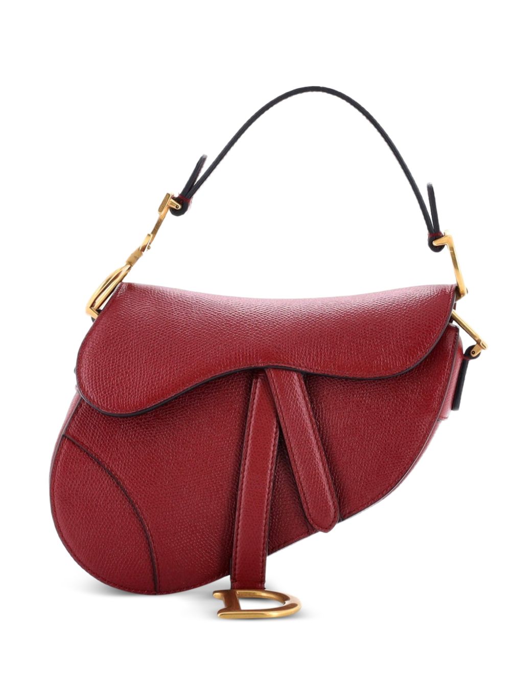Saddle Handbag Leather Mini shoulder bag