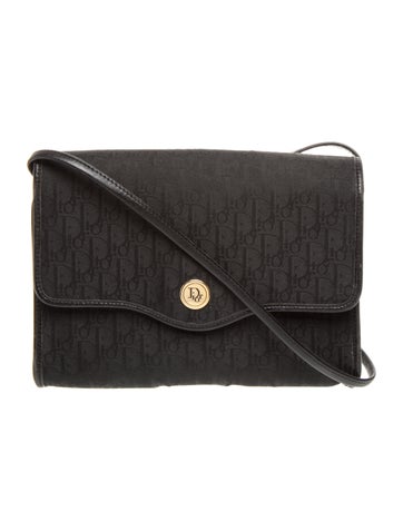 Dior Diorissimo Trotter Canvas Shoulder Bag
