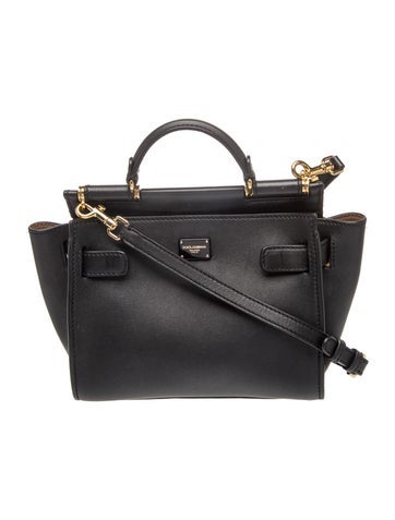 Leather Top Handle Bag