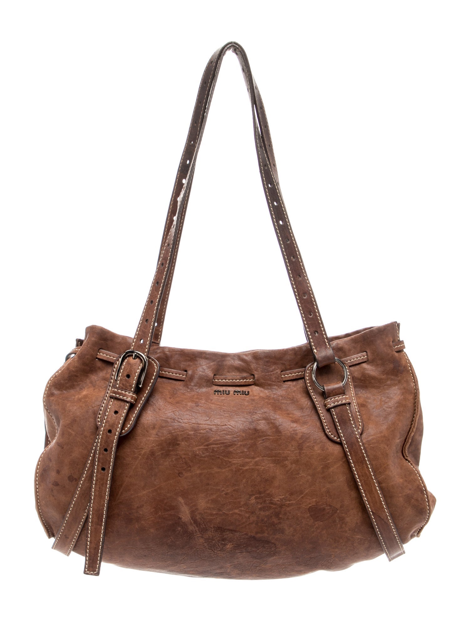Miu Miu Leather Shoulder Bag