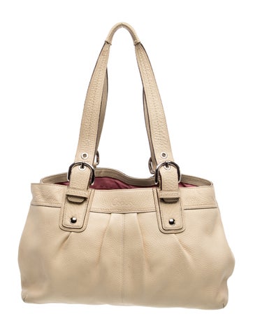 Coach Leather Tote