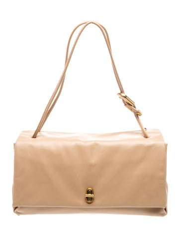 Leather Top Handle Bag w/ Tags