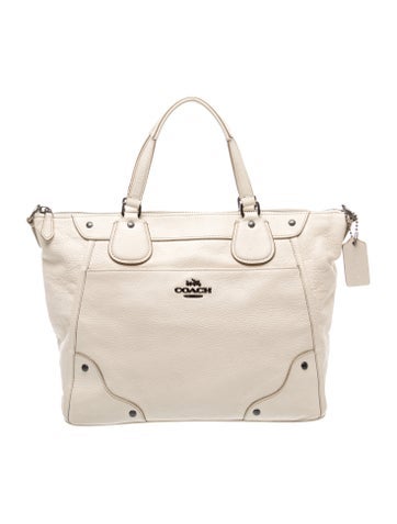 Leather Top Handle Bag