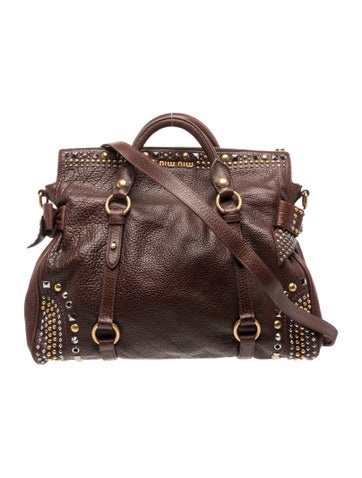 Leather Top Handle Bag