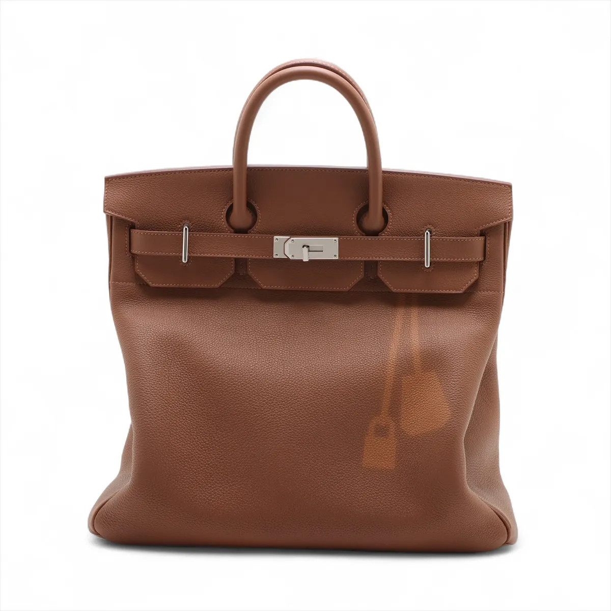 Hermès Otacroa 40 coop Doo Soleil Togo Gold Silver Metal Fittings